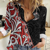 Aotearoa Toitu Te Tiriti Women Casual Shirt Honour The Treaty New Zealand