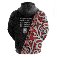 Aotearoa Toitu Te Tiriti Zip Hoodie Honour The Treaty New Zealand LT01 - Polynesian Pride