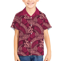 Sweet Pink Monstera Hawaiian Shirt Polynesian Tribal Pattern - Polynesian Pride
