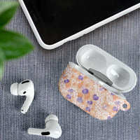 Anthurium Plumeria Lei Pastel AirPods Case Orange Hawaiian Splendid Palaka