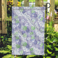 Anthurium Plumeria Lei Pastel Garden Flag Purple Hawaiian Splendid Palaka