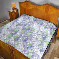 Anthurium Plumeria Lei Pastel Quilt Purple Hawaiian Splendid Palaka