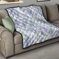 Anthurium Plumeria Lei Pastel Quilt Purple Hawaiian Splendid Palaka