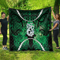 Maori Matariki Manaia Kakariki Quilt Maori Kowhaiwhai Pattern Galaxy
