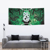 Maori Matariki Manaia Kakariki Tapestry Maori Kowhaiwhai Pattern Galaxy