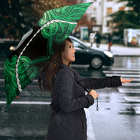 Maori Matariki Manaia Kakariki Umbrella Maori Kowhaiwhai Pattern Galaxy