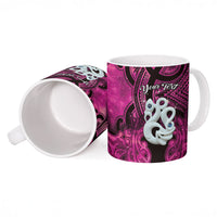 Personalised Maori Matariki Manaia Mawhero Ceramic Mug Maori Kowhaiwhai Pattern Galaxy