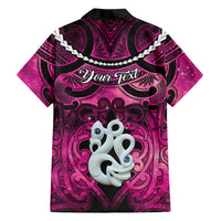 Personalised Maori Matariki Manaia Mawhero Family Matching Summer Maxi Dress and Hawaiian Shirt Maori Kowhaiwhai Pattern Galaxy LT01 - Polynesian Pride