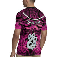 Personalised Maori Matariki Manaia Mawhero Rugby Jersey Maori Kowhaiwhai Pattern Galaxy