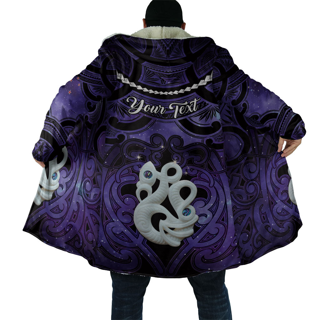 Personalised Maori Matariki Manaia Waiporoporo Cloak Maori Kowhaiwhai Pattern Galaxy