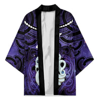 Personalised Maori Matariki Manaia Waiporoporo Kimono Maori Kowhaiwhai Pattern Galaxy