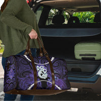 Maori Matariki Manaia Waiporoporo Travel Bag Maori Kowhaiwhai Pattern Galaxy