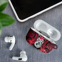 Maori Matariki Manaia Whero AirPods Case Maori Kowhaiwhai Pattern Galaxy