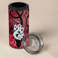 Personalised Maori Matariki Manaia Whero 4 in 1 Can Cooler Tumbler Maori Kowhaiwhai Pattern Galaxy