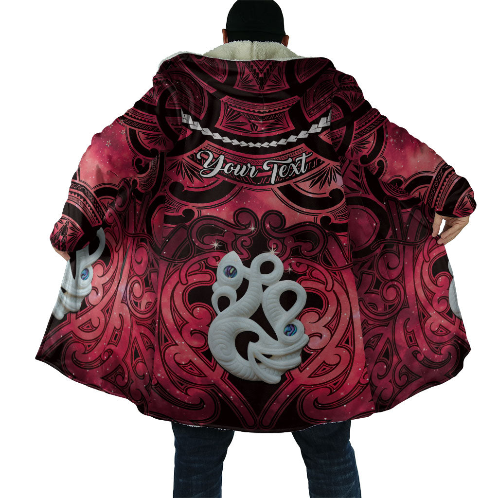 Personalised Maori Matariki Manaia Whero Cloak Maori Kowhaiwhai Pattern Galaxy
