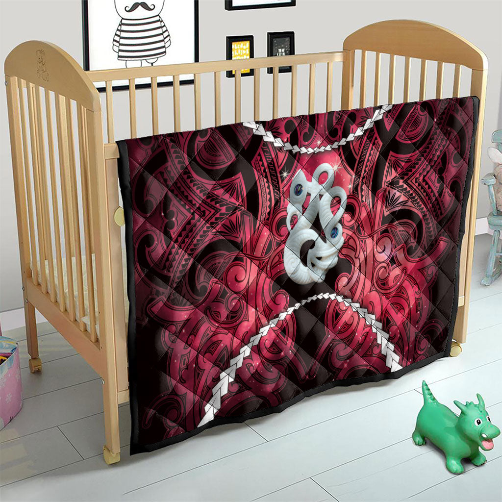 Maori Matariki Manaia Whero Quilt Maori Kowhaiwhai Pattern Galaxy