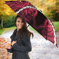 Maori Matariki Manaia Whero Umbrella Maori Kowhaiwhai Pattern Galaxy