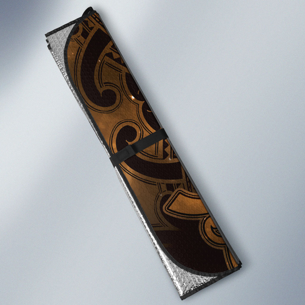Maori Matariki Manaia Kowhai Auto Sun Shade Maori Kowhaiwhai Pattern Galaxy
