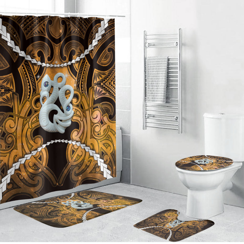Maori Matariki Manaia Kowhai Bathroom Set Maori Kowhaiwhai Pattern Galaxy