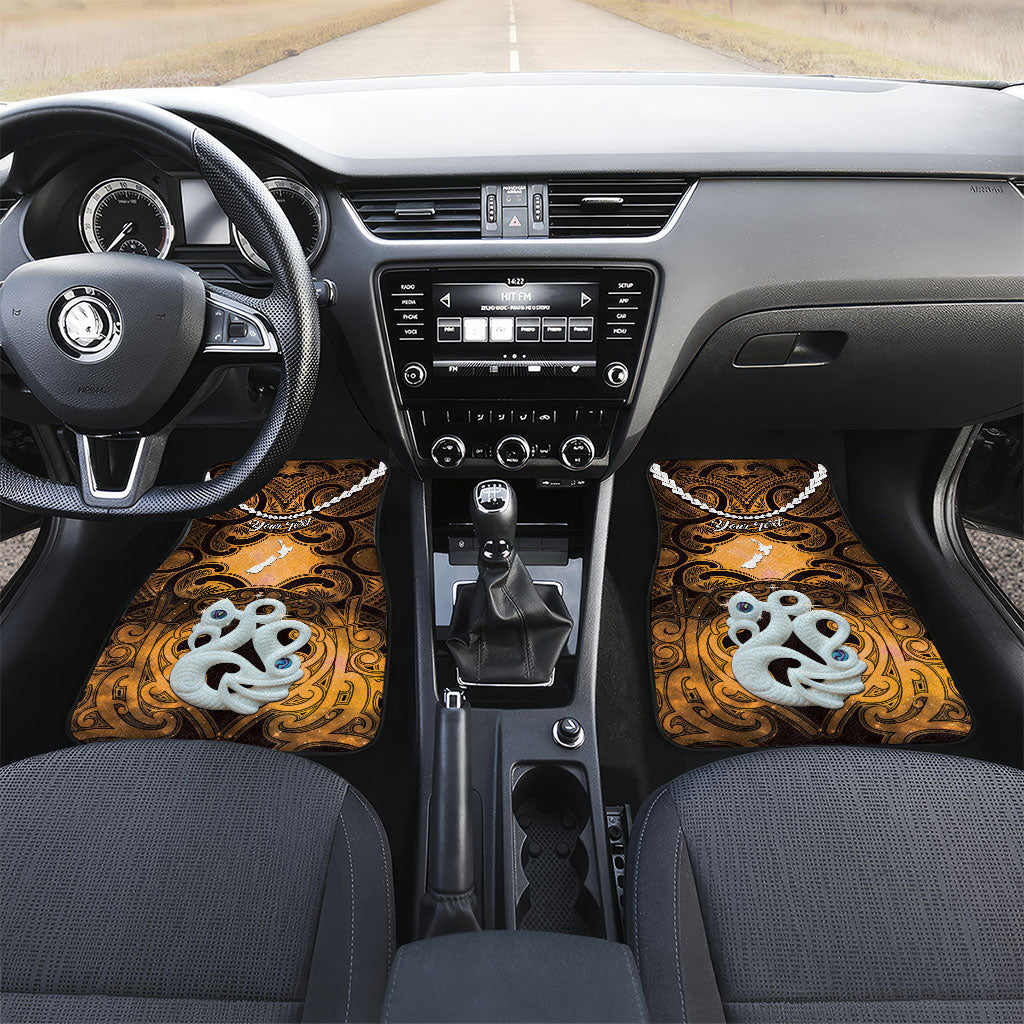 Personalised Maori Matariki Manaia Kowhai Car Mats Maori Kowhaiwhai Pattern Galaxy