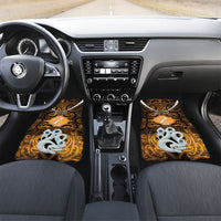 Personalised Maori Matariki Manaia Kowhai Car Mats Maori Kowhaiwhai Pattern Galaxy