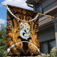 Maori Matariki Manaia Kowhai Garden Flag Maori Kowhaiwhai Pattern Galaxy