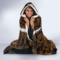 Maori Matariki Manaia Kowhai Hooded Blanket Maori Kowhaiwhai Pattern Galaxy