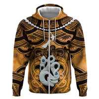 Personalised Maori Matariki Manaia Kowhai Hoodie Maori Kowhaiwhai Pattern Galaxy