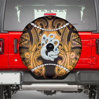 Maori Matariki Manaia Kowhai Spare Tire Cover Maori Kowhaiwhai Pattern Galaxy