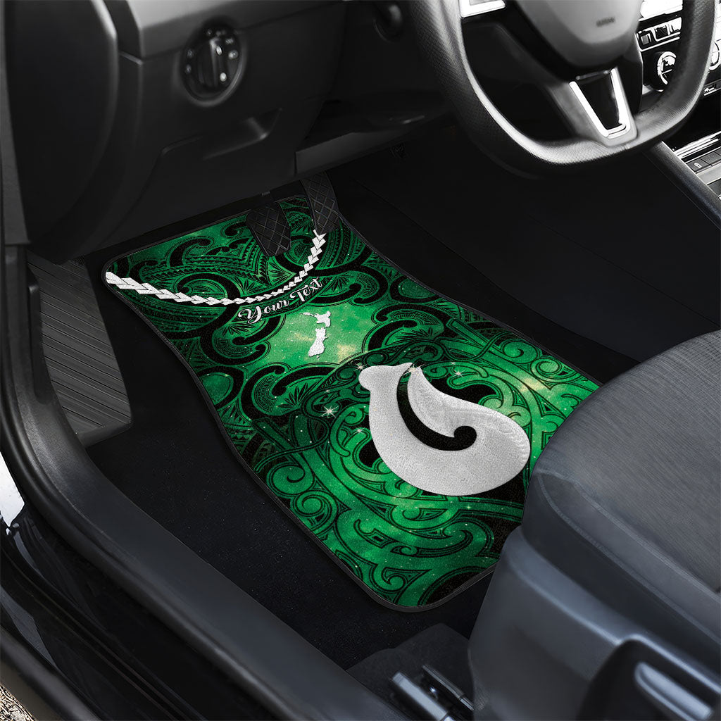Personalised Maori Matariki Hei Matau Kakariki Car Mats Maori Kowhaiwhai Pattern Galaxy