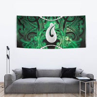 Maori Matariki Hei Matau Kakariki Tapestry Maori Kowhaiwhai Pattern Galaxy