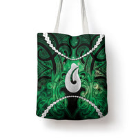Maori Matariki Hei Matau Kakariki Tote Bag Maori Kowhaiwhai Pattern Galaxy