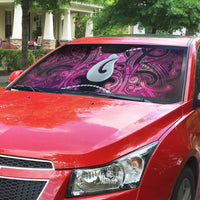 Maori Matariki Hei Matau Mawhero Auto Sun Shade Maori Kowhaiwhai Pattern Galaxy
