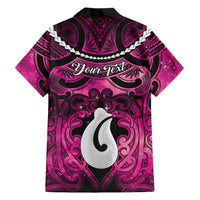 Personalised Maori Matariki Hei Matau Mawhero Family Matching Tank Maxi Dress and Hawaiian Shirt Maori Kowhaiwhai Pattern Galaxy LT01 - Polynesian Pride