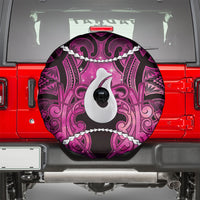 Maori Matariki Hei Matau Mawhero Spare Tire Cover Maori Kowhaiwhai Pattern Galaxy
