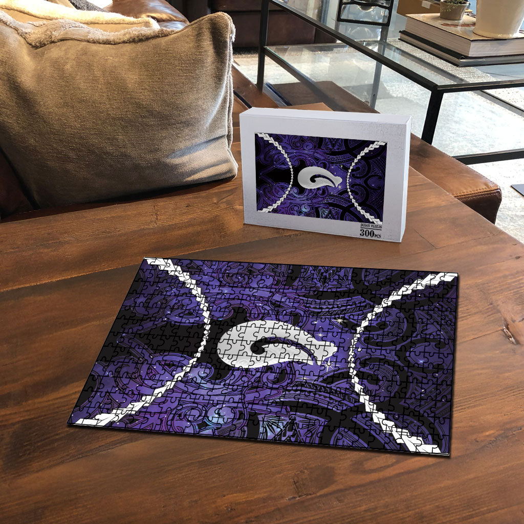 Maori Matariki Hei Matau Waiporoporo Puzzle Maori Kowhaiwhai Pattern Galaxy