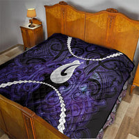 Maori Matariki Hei Matau Waiporoporo Quilt Maori Kowhaiwhai Pattern Galaxy