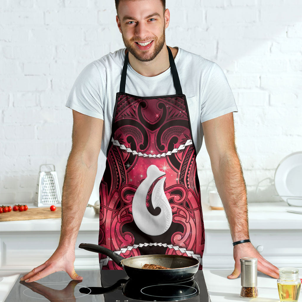 Maori Matariki Hei Matau Whero Apron Maori Kowhaiwhai Pattern Galaxy
