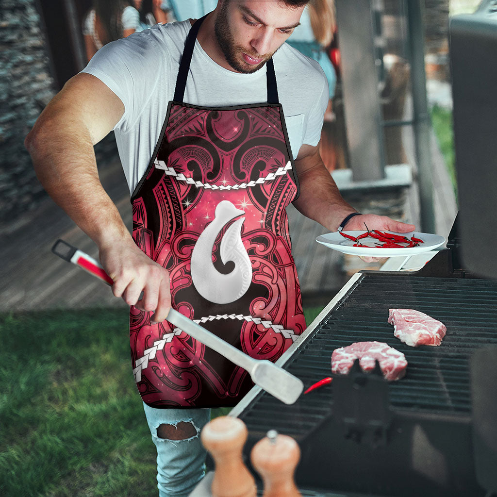Maori Matariki Hei Matau Whero Apron Maori Kowhaiwhai Pattern Galaxy