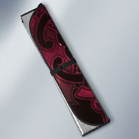 Maori Matariki Hei Matau Whero Auto Sun Shade Maori Kowhaiwhai Pattern Galaxy