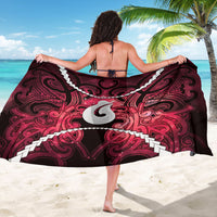 Maori Matariki Hei Matau Whero Sarong Maori Kowhaiwhai Pattern Galaxy