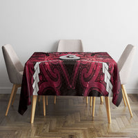 Maori Matariki Hei Matau Whero Tablecloth Maori Kowhaiwhai Pattern Galaxy