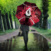 Maori Matariki Hei Matau Whero Umbrella Maori Kowhaiwhai Pattern Galaxy