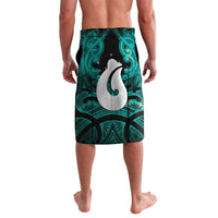 Personalised Maori Matariki Hei Matau Turquoise Lavalava Maori Kowhaiwhai Pattern Galaxy