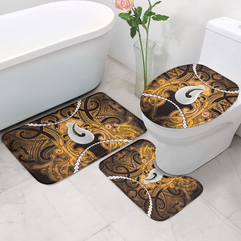 Maori Matariki Hei Matau Kowhai Bathroom Set Maori Kowhaiwhai Pattern Galaxy