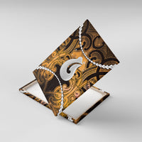 Maori Matariki Hei Matau Kowhai Canvas Wall Art Maori Kowhaiwhai Pattern Galaxy