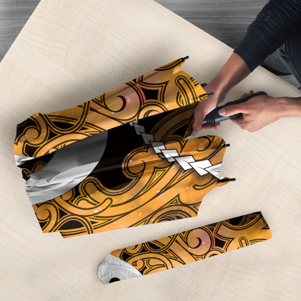 Maori Matariki Hei Matau Kowhai Umbrella Maori Kowhaiwhai Pattern Galaxy