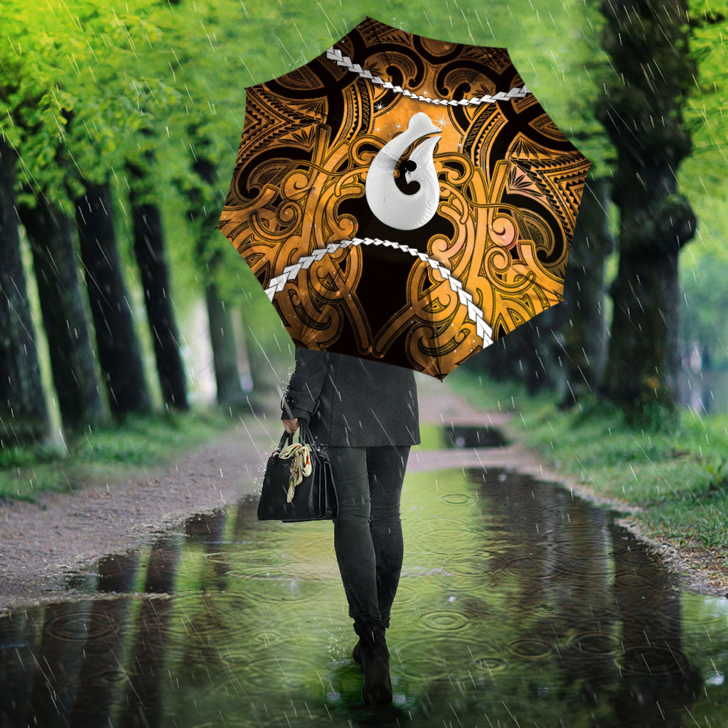 Maori Matariki Hei Matau Kowhai Umbrella Maori Kowhaiwhai Pattern Galaxy