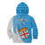 Fiji Rugby Kid Hoodie Come On Fijian Tapa Pattern LT01 - Polynesian Pride