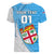 Custom Fiji Rugby Women V Neck T Shirt Come On Fijian Tapa Pattern LT01 - Polynesian Pride